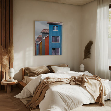 Colour row Poster och Canvastavla