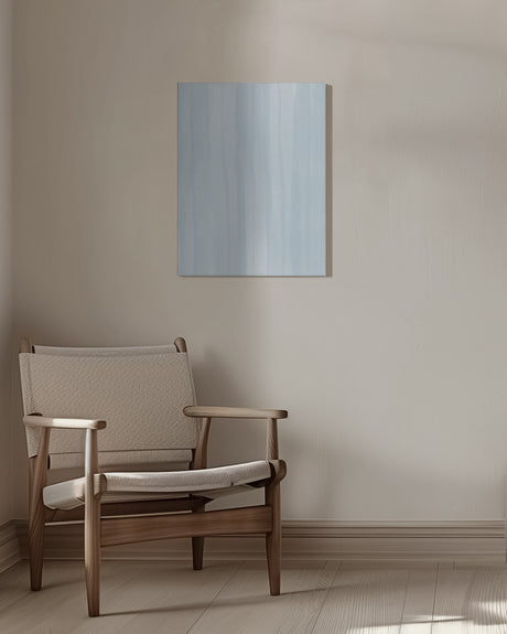 Waves of Blue Poster och Canvastavla