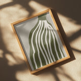 Modern Flower Poster och Canvastavla