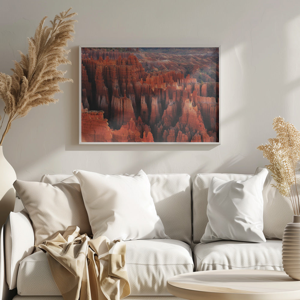 Red City Poster och Canvastavla