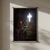A priest in Lalibela Poster och Canvastavla