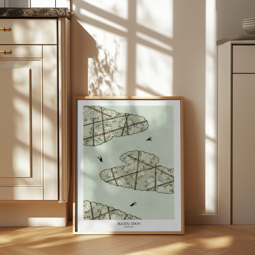 Green Sky Poster och Canvastavla