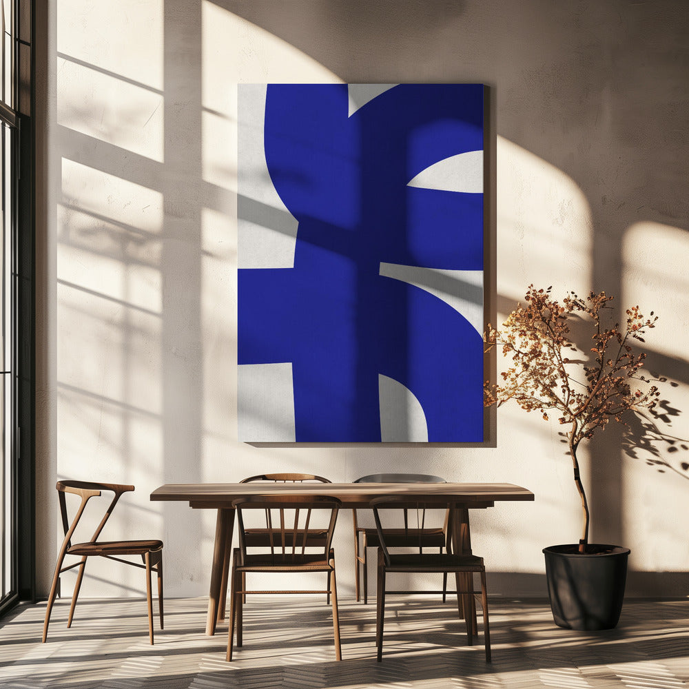 Undulating curves 5 Poster och Canvastavla