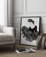 Ballerina Poster och Canvastavla