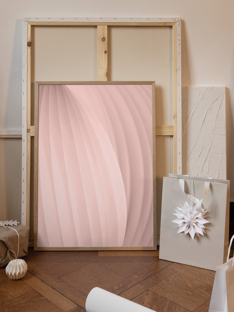 Light Pink Poster och Canvastavla