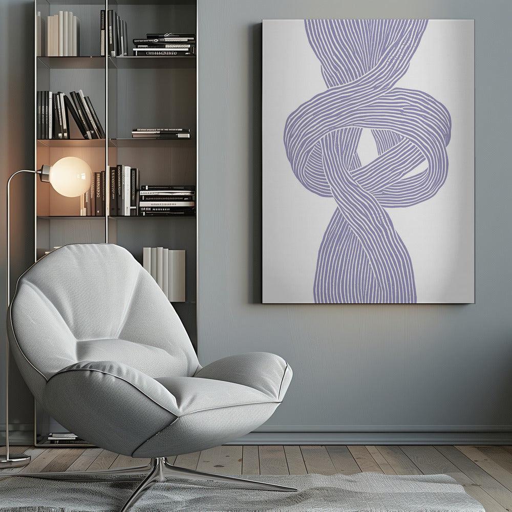 Knots No 1 Poster och Canvastavla