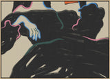 Midnight Reading Poster och Canvastavla