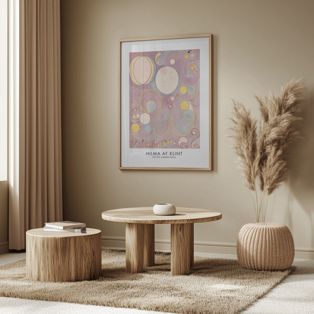 The Ten Largest No.8 Poster Poster och Canvastavla