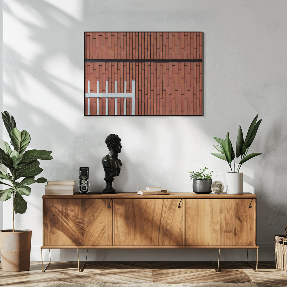 The fence Poster och Canvastavla