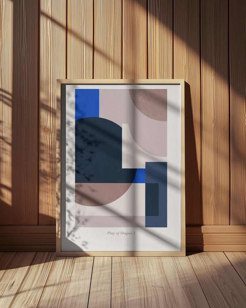 Play of Shapes 1 Poster och Canvastavla