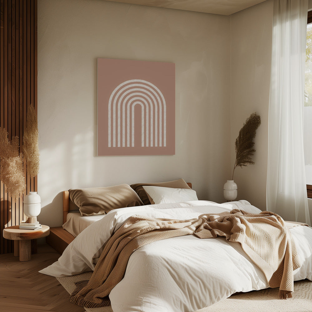 Rainbow lines Poster och Canvastavla