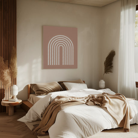 Rainbow lines Poster och Canvastavla