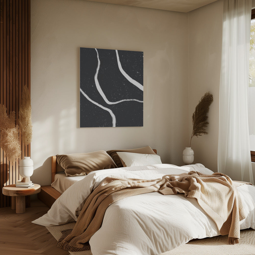 White Lines Poster och Canvastavla