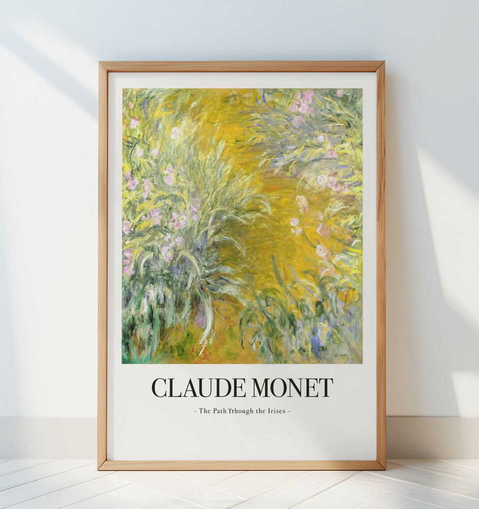 The Path Through The Irises Poster och Canvastavla