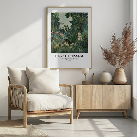 The Equatorial Jungle Poster och Canvastavla