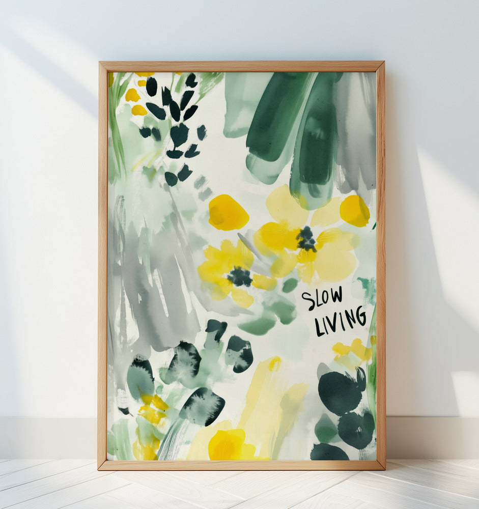 Slowliving Poster och Canvastavla