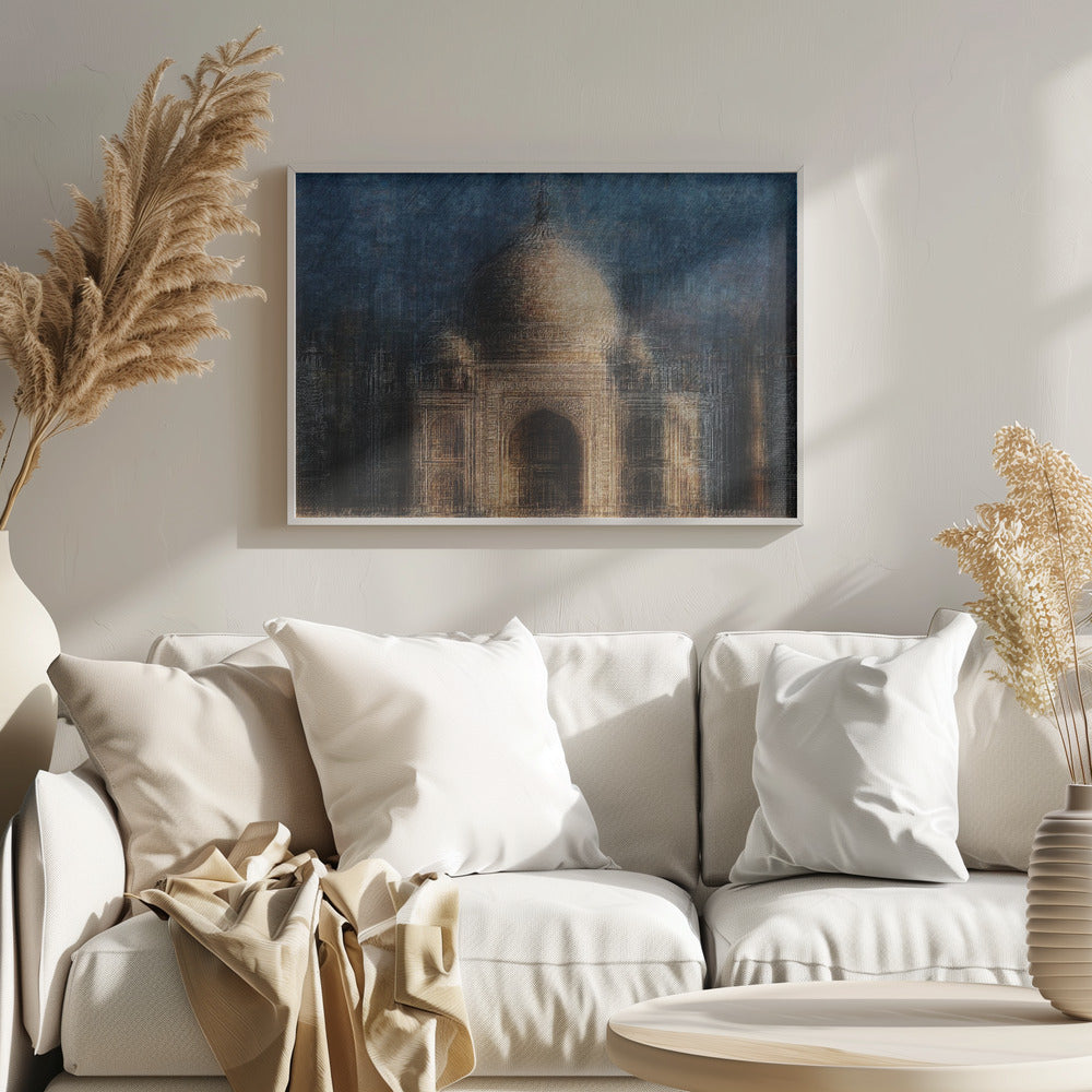 Taj Mahal Poster och Canvastavla