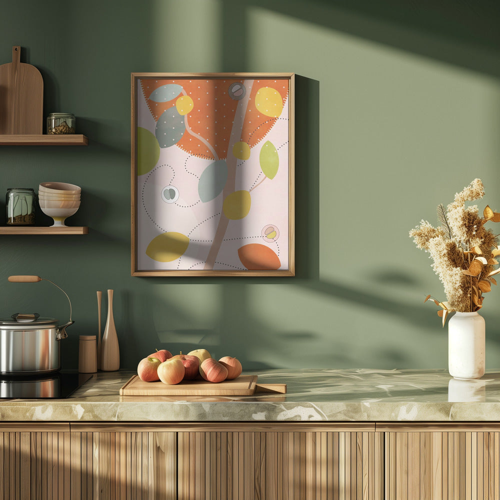 Friendly Colors Hilma 5 Poster och Canvastavla