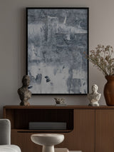 Concrete structure 12 Abstract painting mural Poster och Canvastavla