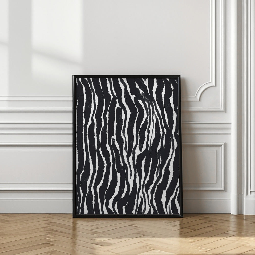 Zebra Pattern Poster och Canvastavla