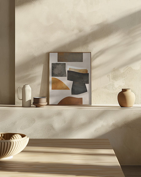 Rusty Shapes Poster och Canvastavla
