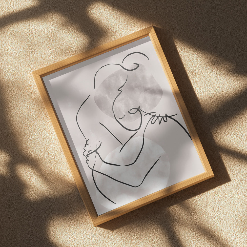 The Hug Poster och Canvastavla