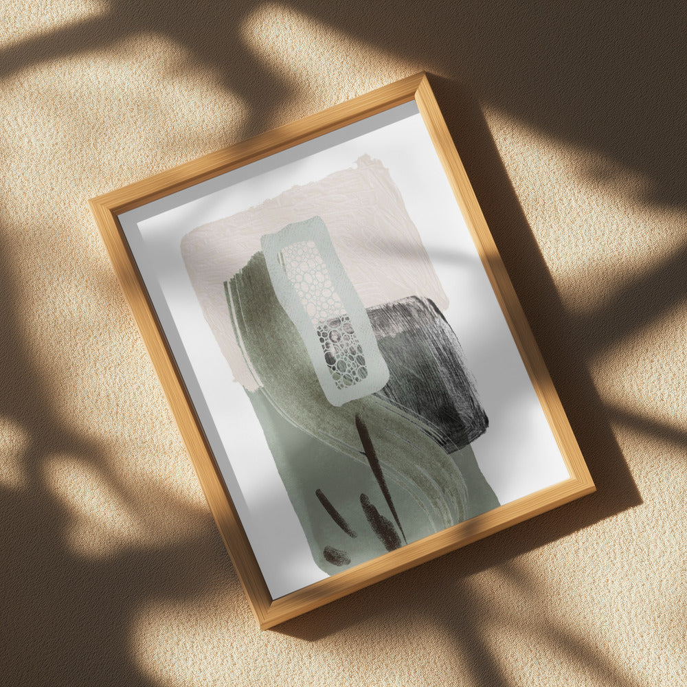 Shadows of Emerald-2 Poster och Canvastavla