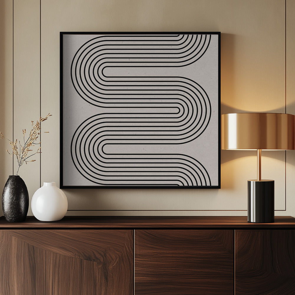 Modern Balance No.4 Poster och Canvastavla
