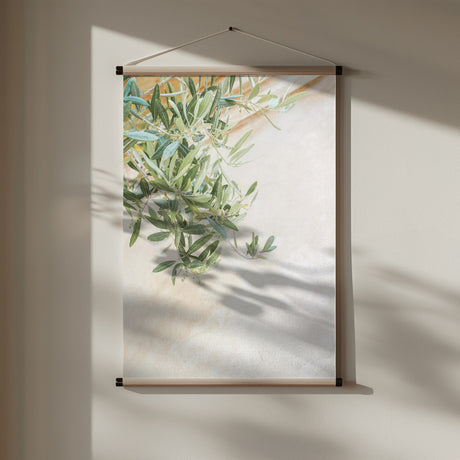 Olive Tree Leaves Poster och Canvastavla