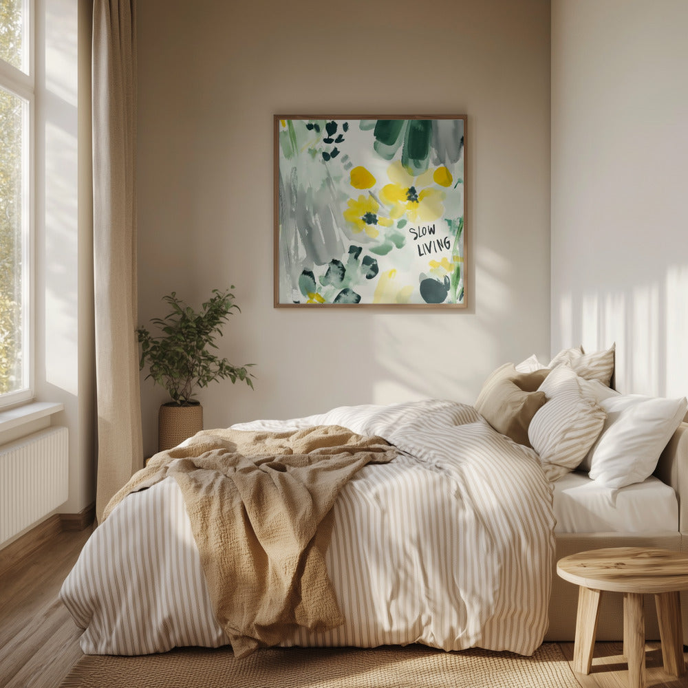Slowliving Poster och Canvastavla
