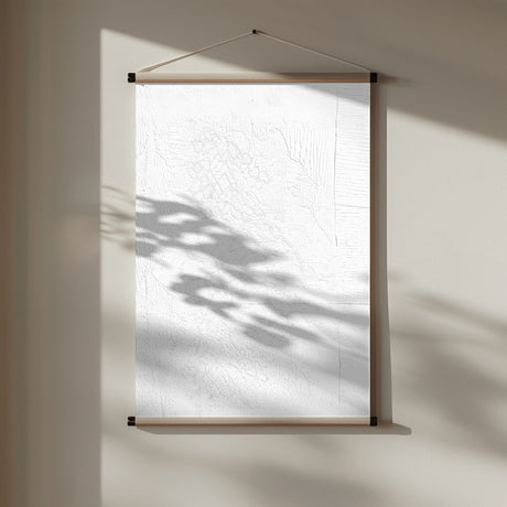 White patterns Poster och Canvastavla