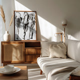 Four Figures (nach Muybridge) Enhanced Sr Poster och Canvastavla