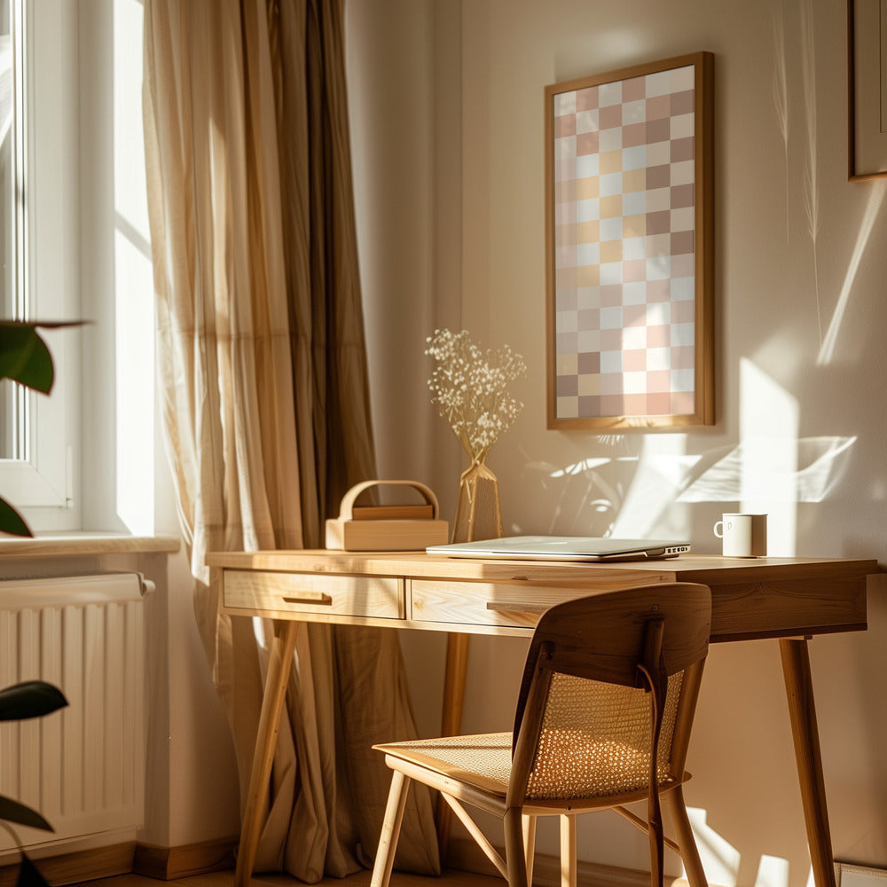 3x4 Aspectratiosoftpink27 Poster och Canvastavla