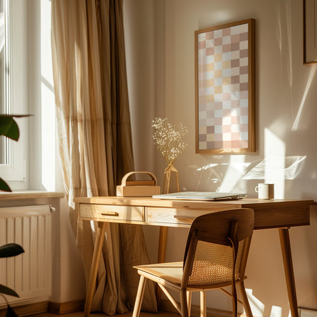 3x4 Aspectratiosoftpink27 Poster och Canvastavla