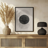 Perfect Point Black Poster och Canvastavla