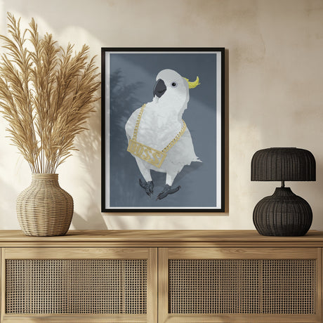 Swag Parrot Poster och Canvastavla