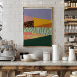 Collage abstract minimalism Poster och Canvastavla