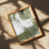 Green Dream 1 Poster och Canvastavla