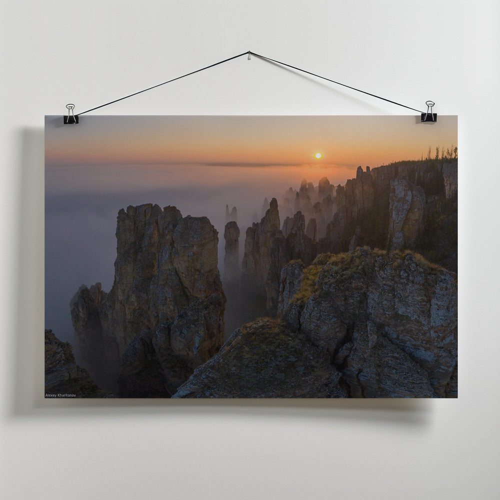 Si'ine pillars Poster och Canvastavla
