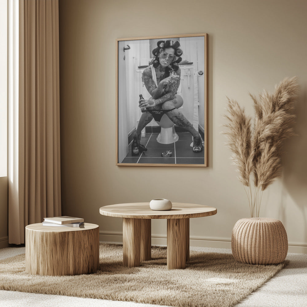 WC Poster och Canvastavla