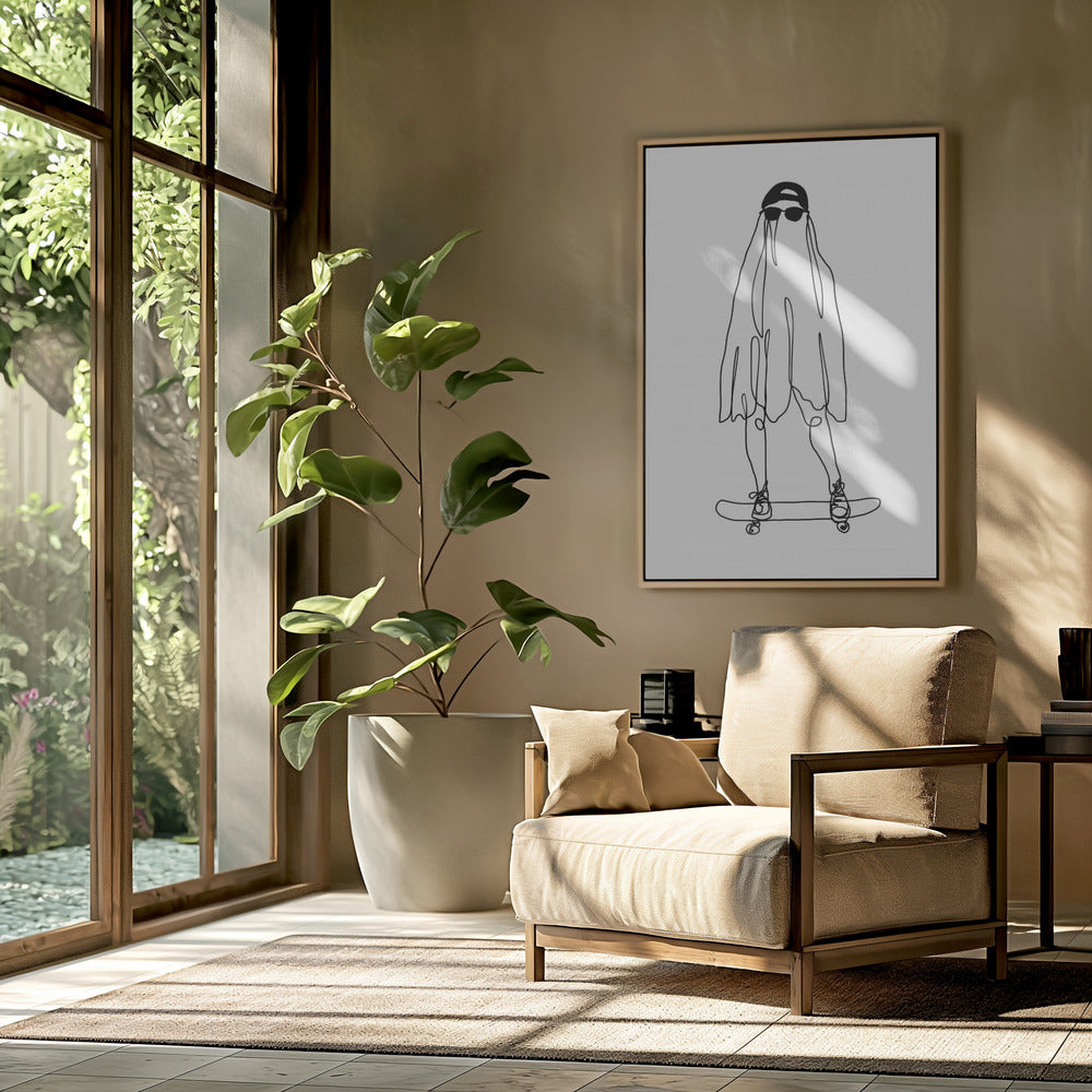 Stay Creepy Poster och Canvastavla