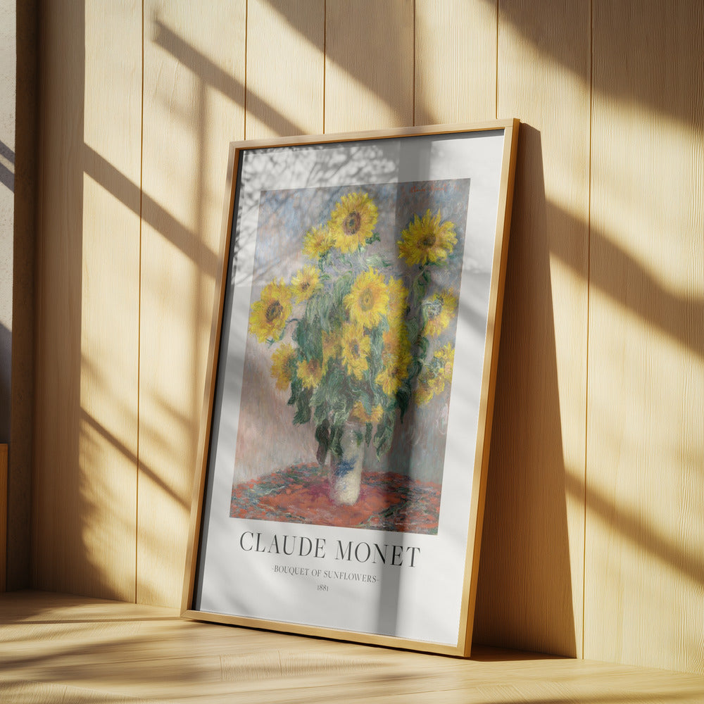 Bouquet Of Sunflowers Poster och Canvastavla