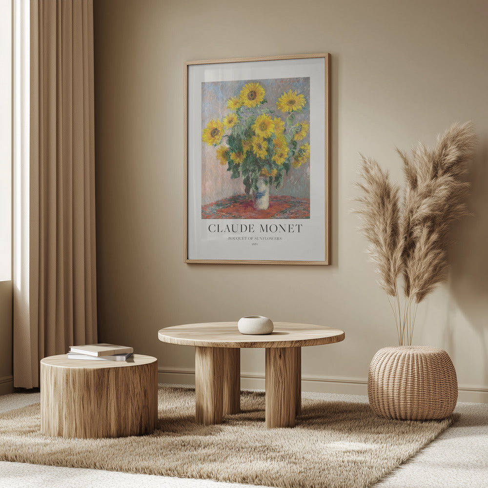 Bouquet Of Sunflowers Poster och Canvastavla