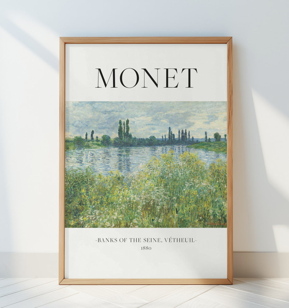 Banks Of The Seine Poster och Canvastavla