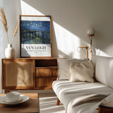 The Starry Night Over The Rhone Poster och Canvastavla