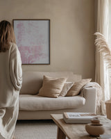 Pink abstract Poster och Canvastavla