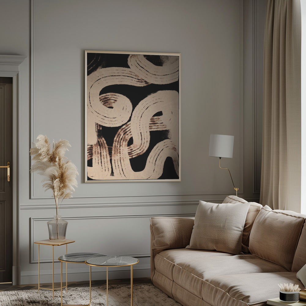 Paths Poster och Canvastavla