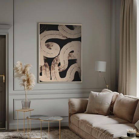 Paths Poster och Canvastavla