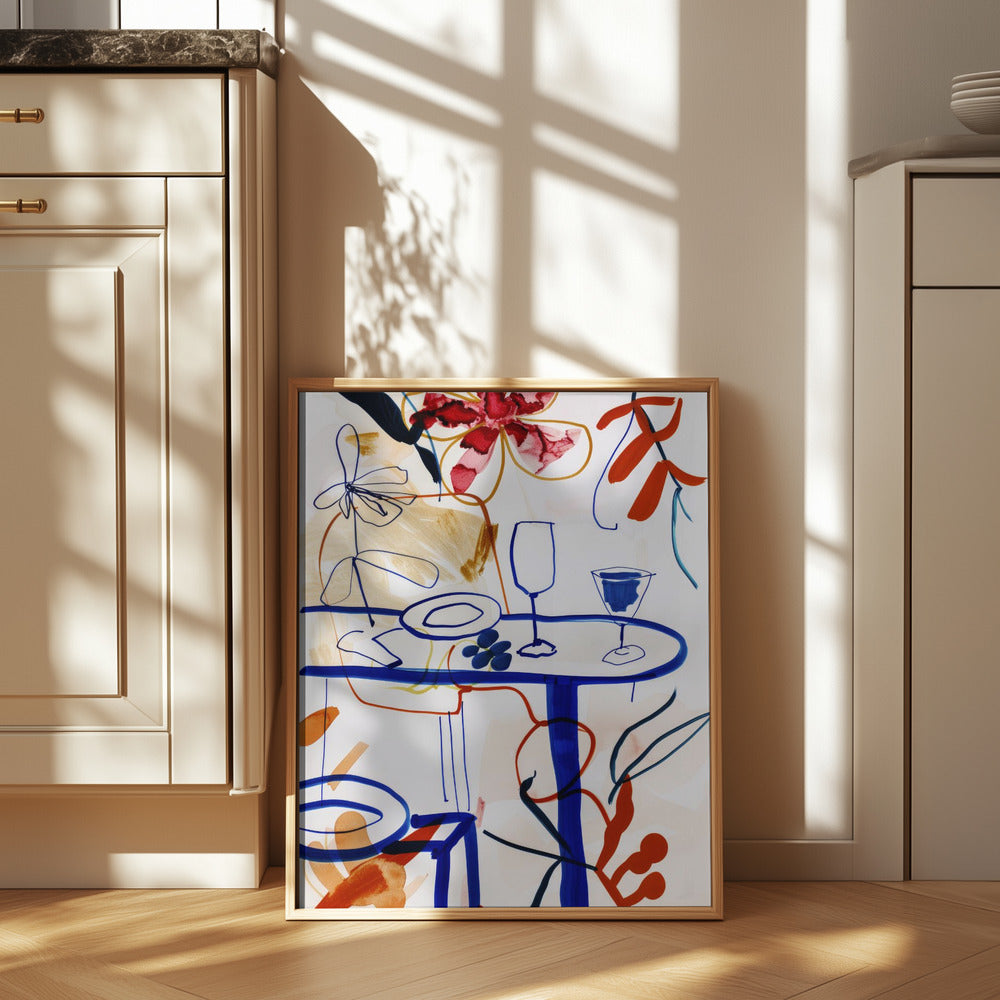 Kitchenstillllife Poster och Canvastavla