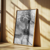 Old train Poster och Canvastavla